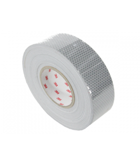 KSG Reflec. tape 50mm x 50mtr. wit E-keur Tape & isolatie
