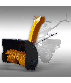 Jansen Sneeuwfrees voor MGT-270 Aanbouw voor tweewielige trekker