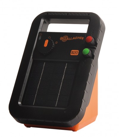 Gallagher S20 solar schrikdraadapparaat incl. batterij