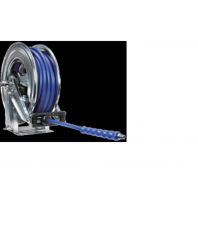 Automatische hogedrukhaspel 400bar, m22, 20mtr rvs Hogedrukreiniger accesoires