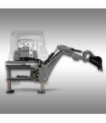 Jansen BHSM-175 Graafmachine incl.300mm graafbak
