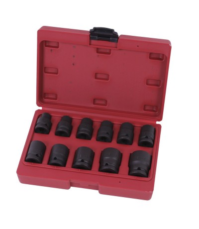 Seneca Impact doppen 1/2" 11 delig Gereedschapset Divers Seneca Impact doppen 1/2" 11 delig Gereedschapset Divers