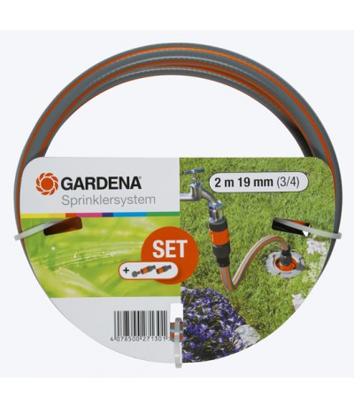 Gardena 'profi' maxi-flow system aansluitgarnituur