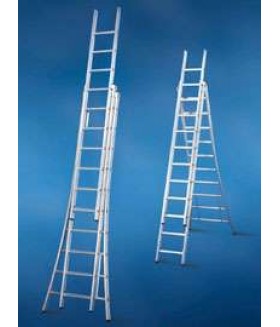 Solide Bouwladder omvormbaar 3 x 8 Sporten Reform Ladder