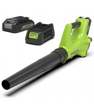 Greenworks 24 Volt Accu Bladblazer met 2.0 Ah accu en lader Bladblazer