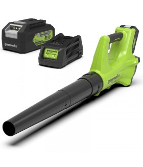 Greenworks 24 Volt Accu Bladblazer met 4.0 Ah accu en lader Bladblazer