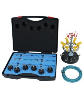 Zion Air Airbrush set voor 6 Kleuren Luchtgereedschap / Pneumatisch gereedschap