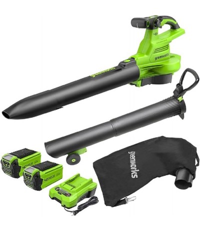 Greenworks Bladblazer/Zuiger 40V DIGIPRO Met 2x 2.0Ah Accu en lader