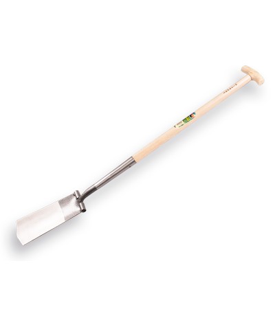 Atlas kabelspade diamant gepolijst met opstapjes, met hickory 80cm t