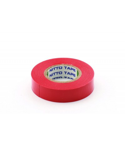 Nitto Tape Rood 10m 15mm Per rol Tape & isolatie