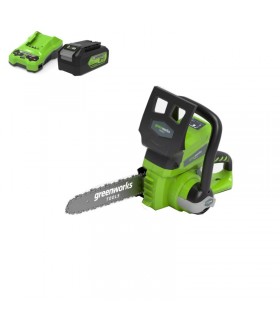 Greenworks Accu Kettingzaag 24V incl Accu 4.0aH en lader Kettingzaag