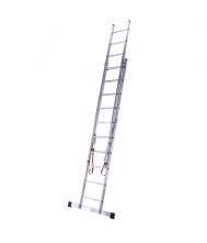 Euroline 2X14 2 delige ladder recht met balk Ladder 2 delig