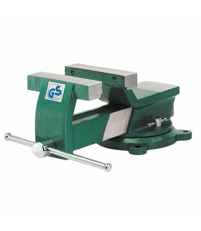 Bankschroef 100 mm Greenline draaibaar