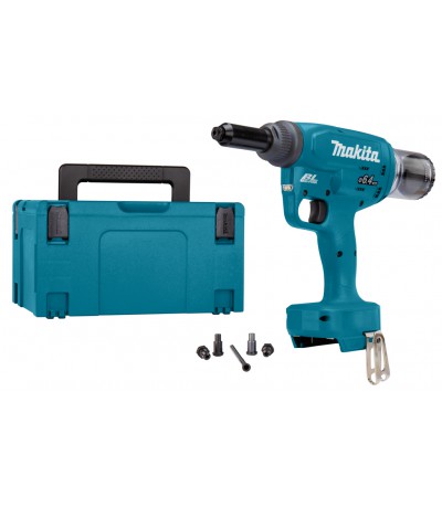 Makita 18v Blindklinknageltang t/m 6,4mm DRV250ZJ zonder accu en lader