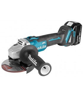 Makita 18v Haakse slijper 125mm DGA504RTJ Haakse slijper