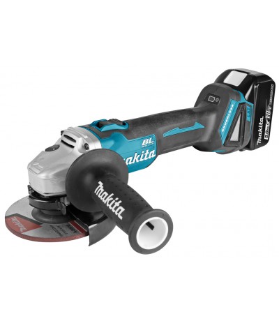 Makita 18v Haakse slijper 125mm DGA504RTJ Haakse slijper