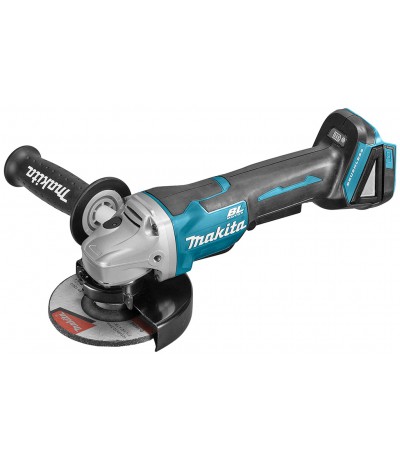 Makita 18v Haakse slijper 125mm DGA508ZJ zonder accu en lader