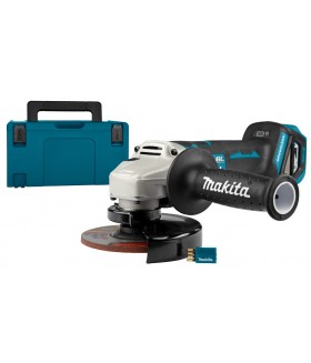 Makita 18v Haakse slijper 125mm DGA518ZJU zonder accu en lader Haakse slijper