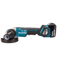 Makita 18v Haakse slijper 125mm X-lock DGA519RTJ Haakse slijper