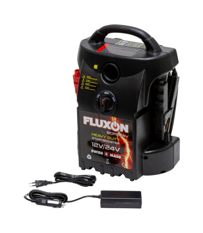 Fluxon Accu startbooster 12 - 24V Acculader en starthulp