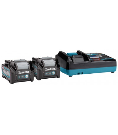 Makita Startset XGT DC40RA/2xBL4025 191J81-6 Accu's en Laders