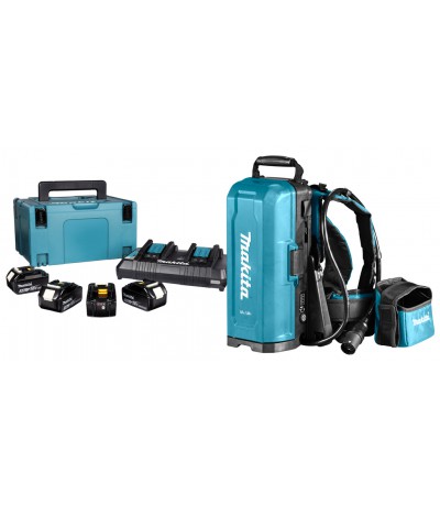 Makita 18 V ruggedragen accustation PDC01 met starterkit PDC01X1 Accu's en Laders