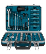 Makita Handgereedschapset 118 delig P-90635 Gereedschapset Divers