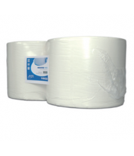 Europroducts industrie papier wit 1x 380 m 24 cm Papier & dispencers