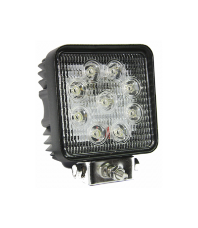 KSG LED Werklamp 27W 9 leds Radio Ontstoord