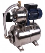 Asprira Hydrofoorpomp/ waterpomp rvs pomp en tank 0.75 kw
