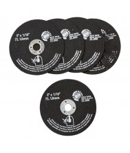 Zion Air Doorslijpschijven 75mm 5 stuks