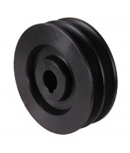 Poelie diameter 100mm gat 25mm B-type dubbel Poelie B Type Dubbel