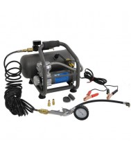 Zion Air Compressor 12V Draagbaar met tank Compressor