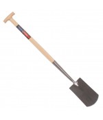 Spade geslepen met hals, steel 90cm