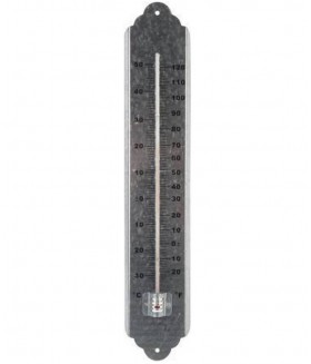 Thermometer 50cm, Metaal gegalvaniseerd Thermometers