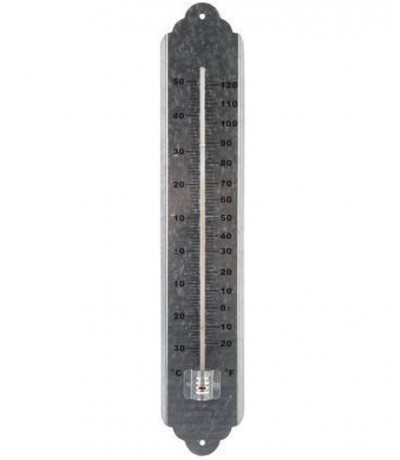 Thermometer 50cm, Metaal gegalvaniseerd