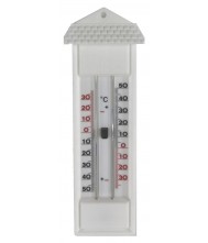 Buiten thermometer min/max, wit Overig Tuingereedschap