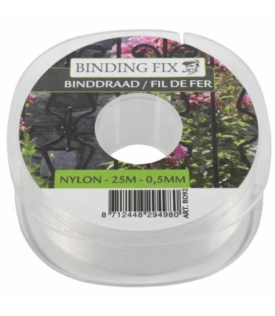 Nylon binddraad 5mm x 25 meter, Talen Tools