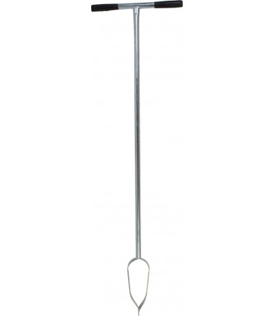 Grondboor 10cm verzinkt 122cm, Talen Tools