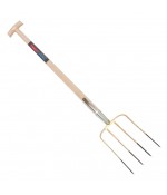 Mestvork 4 tands met steel 85cm stift, Talen Tools