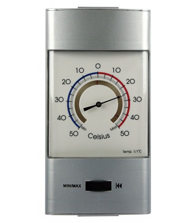 Thermometer metaal min/max