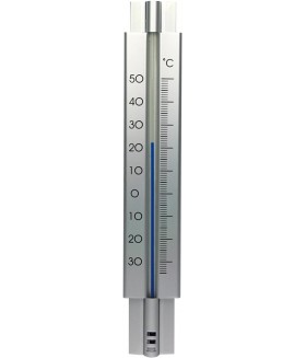 Thermometer 29cm metaal design Thermometers