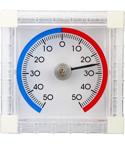 Raamthermometer, zelfklevend