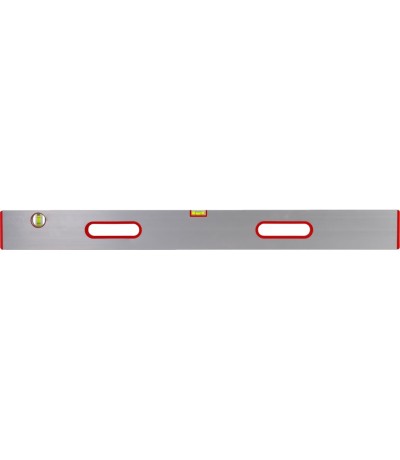 Reilat aluminium 200cm met libellen en 2 handvaten, Talen Tools