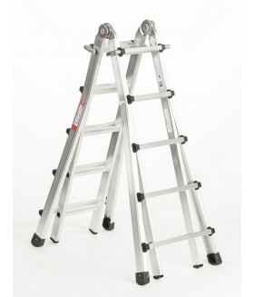 Telescoopladder 4x5 treden Euroline Vario Telescoop Ladder