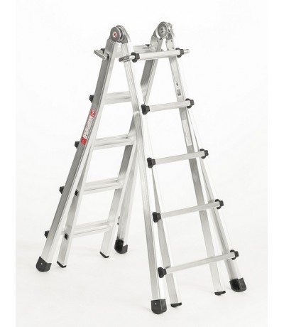 Telescoopladder 4x5 treden Euroline Vario