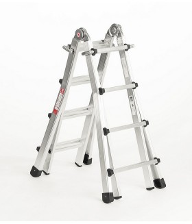 Telescoopladder 4x4 treden Euroline Vario Telescoop Ladder