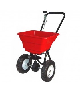 Strooier duwmodel 36kg rood Strooiwagen