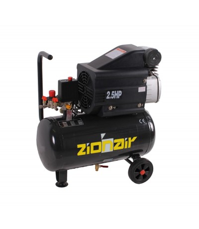 Zion Air Compressor 2KW 230V 8bar 24ltr tank