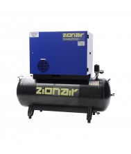 Zion Air Compressor gedempt 4kW 400V 11 bar 270L tank ster-driehoek Compressor